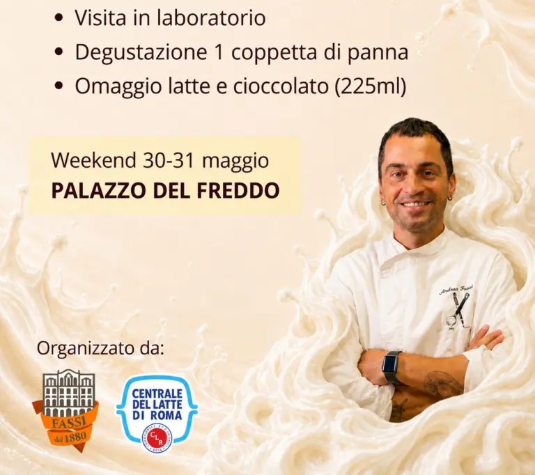 FASSI - CENTRALE DEL LATTE - DEGUSTAZIONE PANNA 30-31/05/2026
